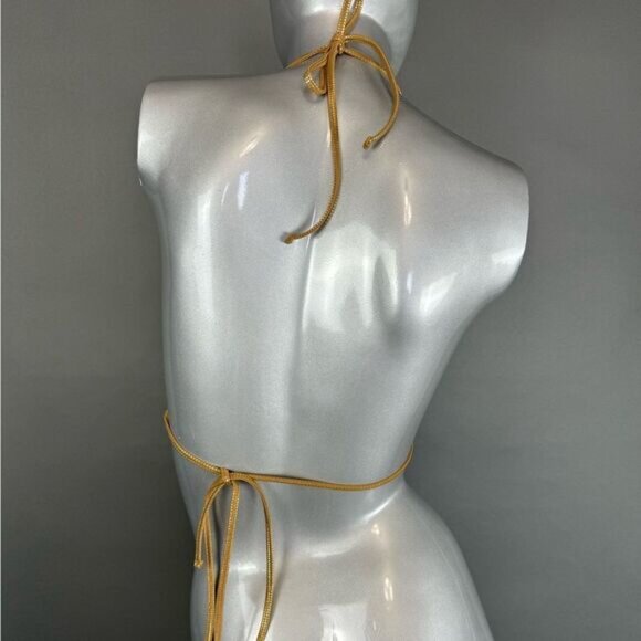 Aerie Gold Bikini Top - Picture 2 of 4